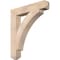 Ekena Millwork Thorton Craftsman Smooth Bracket, Douglas Fir, 5 1/2"W x 34"D x 38"H BKT06X34X38THR04SDF - alternate 1